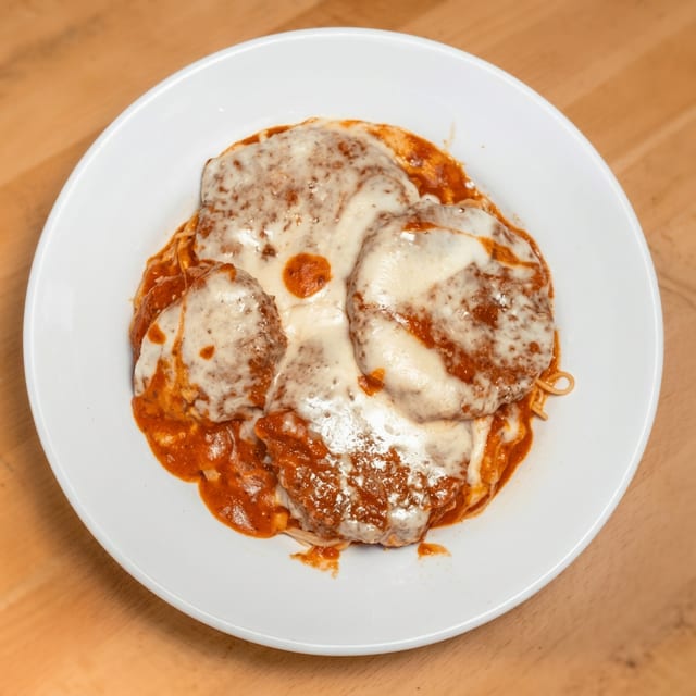 Eggplant Parmesan Pasta.