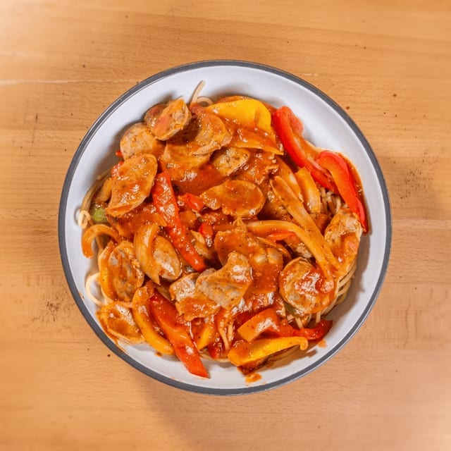 Sausage & Peppers Pasta (Pasta).