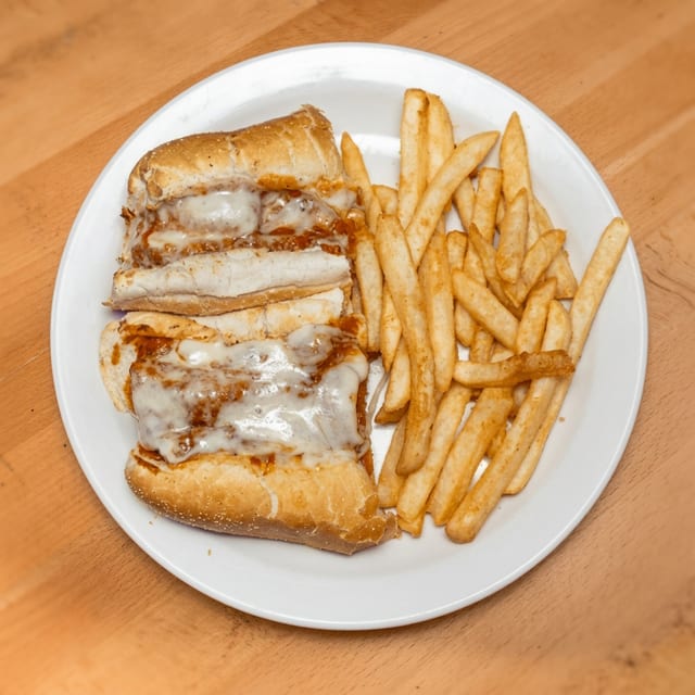 Chicken Parm Sub.