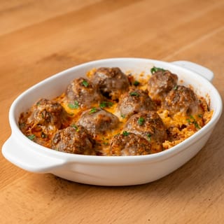 Cheesy Meatballs