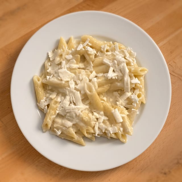 Fettuccine Alfredo (Pasta).