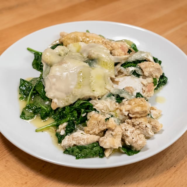 Chicken Saltimbocca.