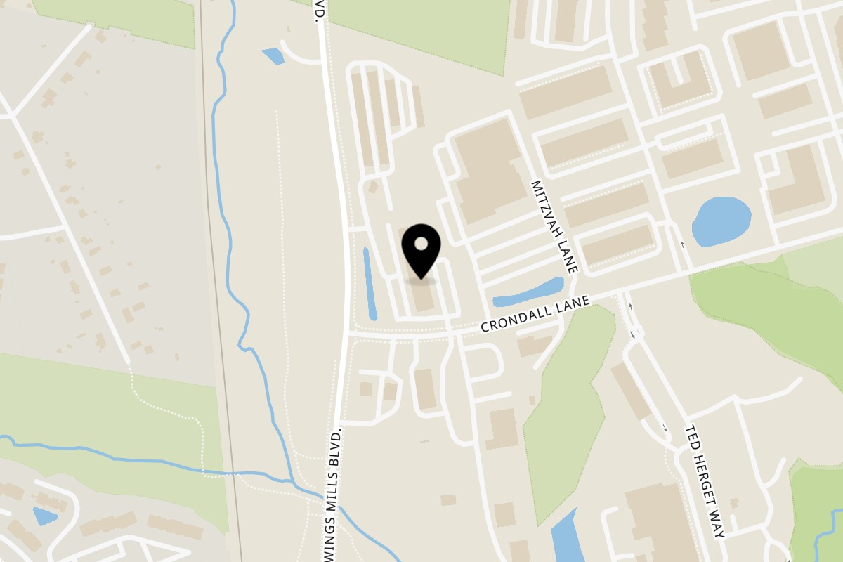 Map showing the location of Rincon Italiano on 11299 Owings Mills Blvd in Owings Mills